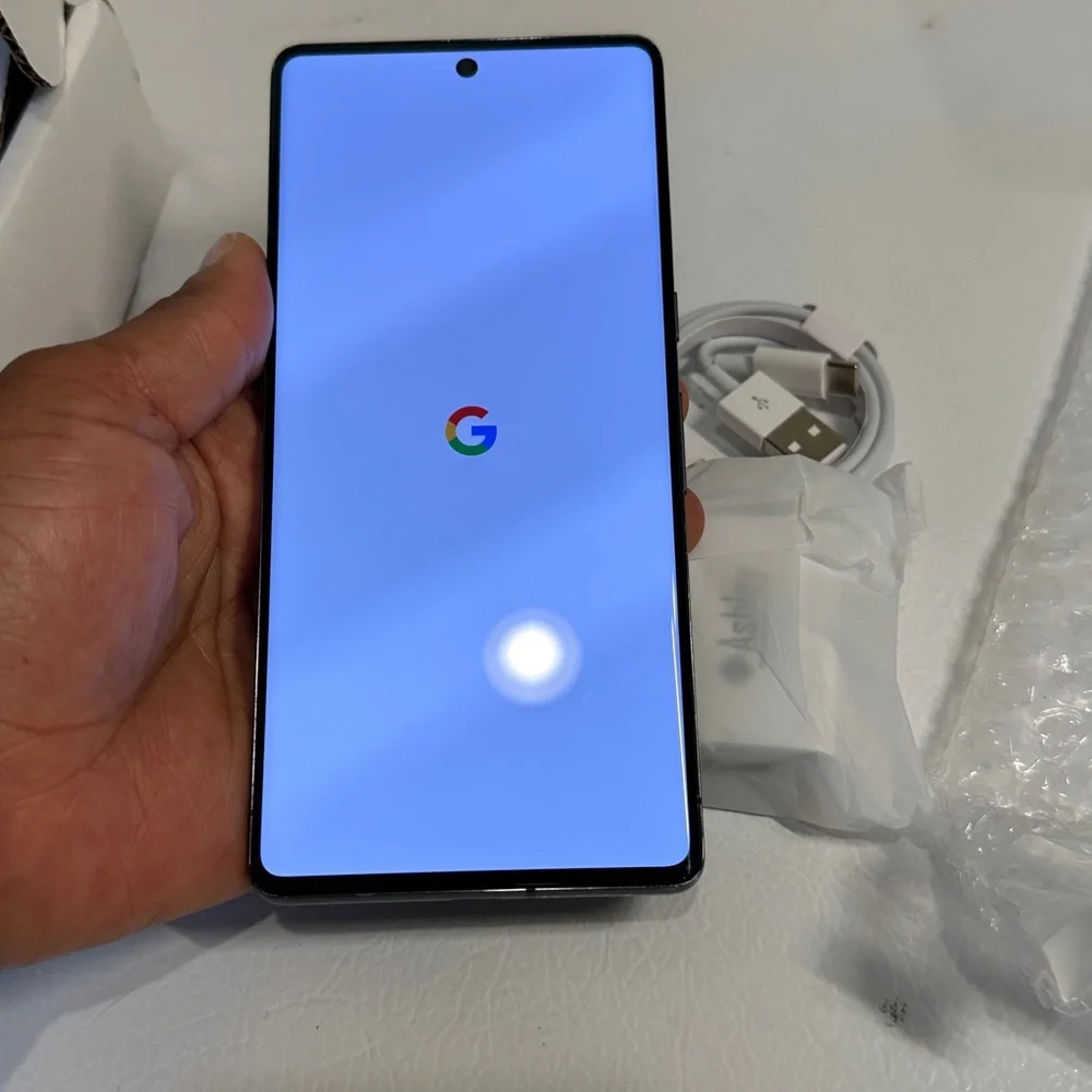 Sleek Black Smartphone Google pixel 7 Pro 128gb unlocked